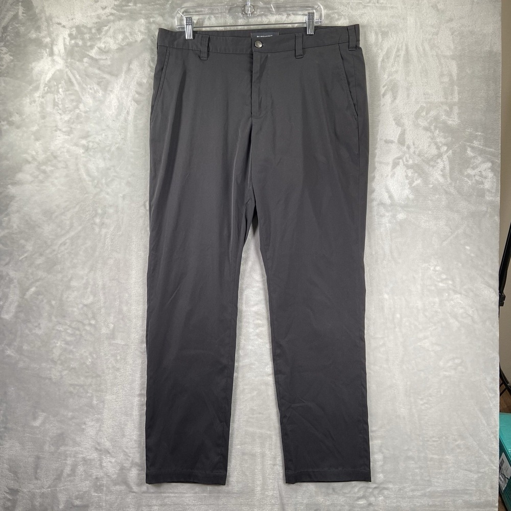 Bluffworks Pants men's 36x32 Performance Chino Tailored Fit Travel Casual Modern